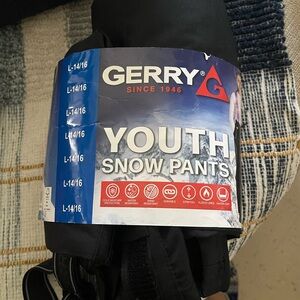 Gerry Youth Snow Pants Black